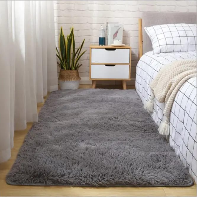 BEDSIDE FLUFFY CARPET 4 BY 6 DESIGN 7