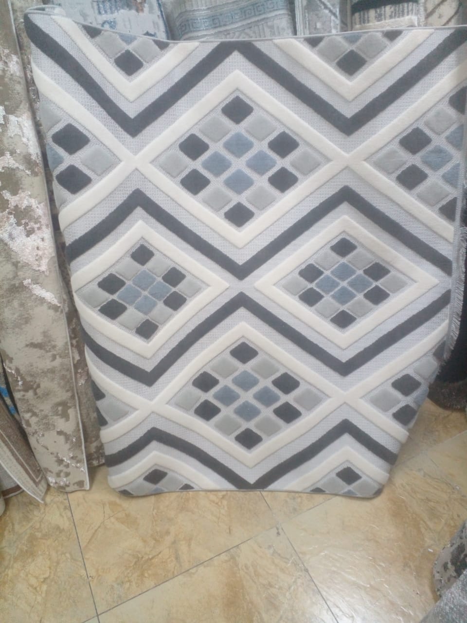 JUTE CARPET 5 BY 8 DESIGN 2